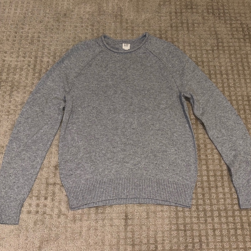 Men's Gray Crewneck Sweater